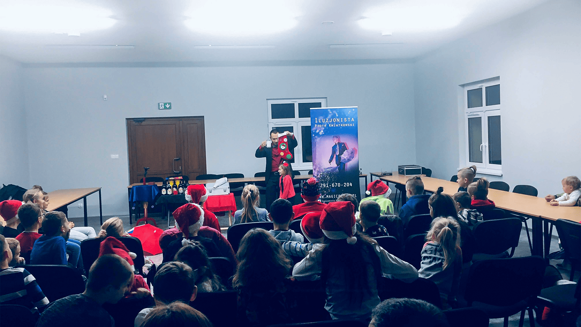 Świąteczny pokaz iluzji